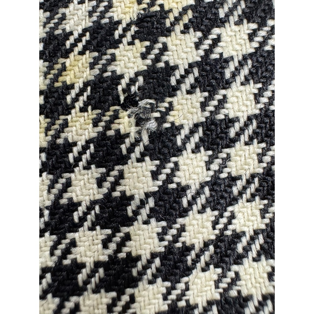 Akris Switzerland Black White Houndstooth Wool Pencil Skirt Vintage Luxury - Picture 8 of 12